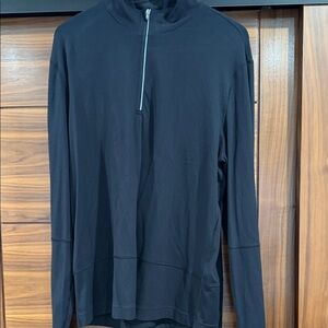 lululemon athletica Men's Midnight Black Quarter-Zip Pullover
